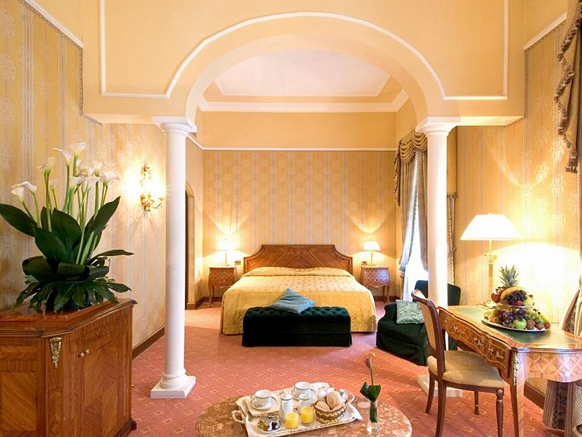 Sina Brufani Otel Perugia Dış mekan fotoğraf A suite at the Hotel Excelsior